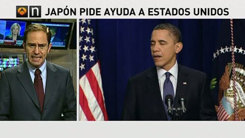 Obama ofrece la ayuda de EEUU a Jap&oacute;n