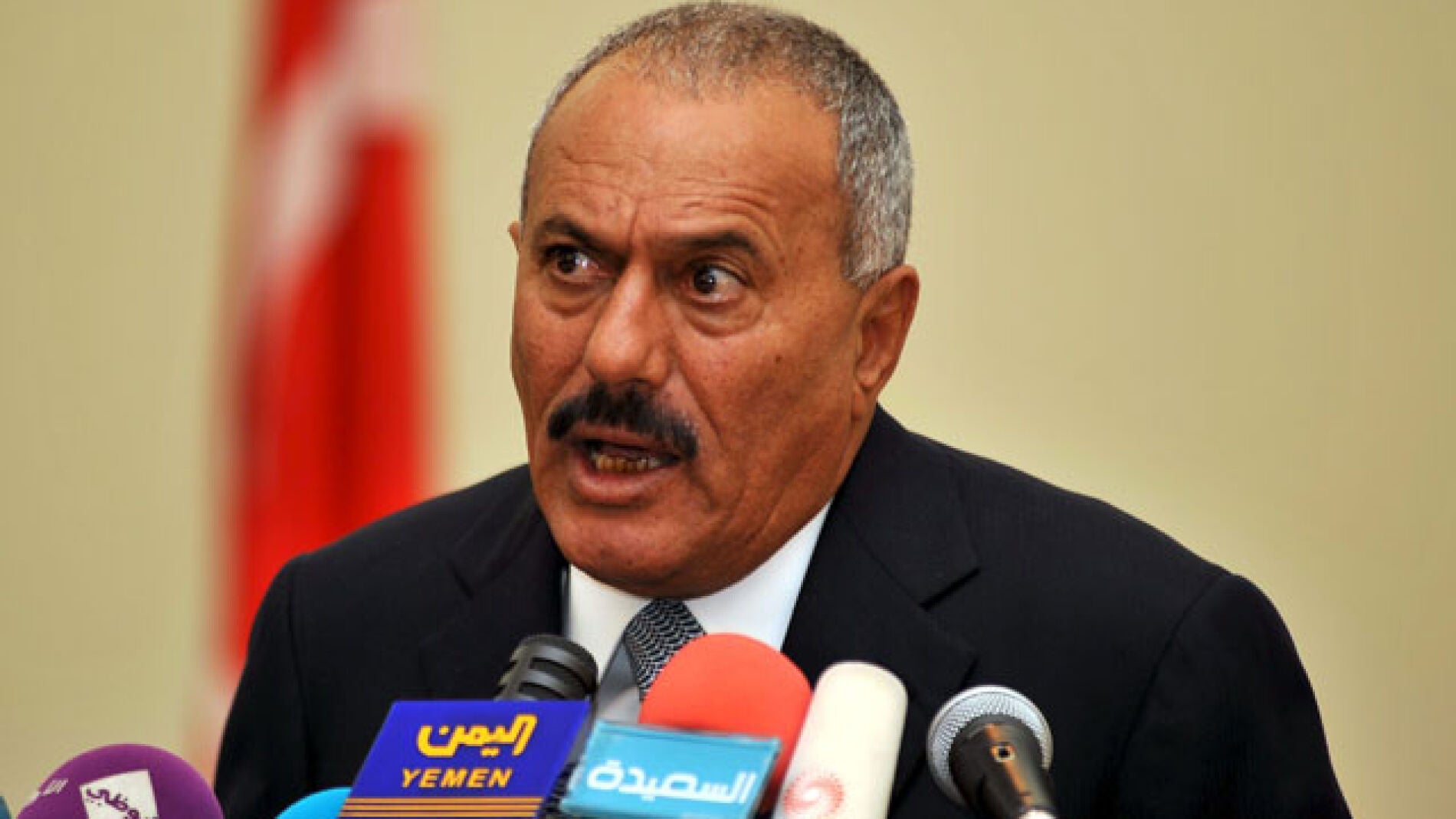 Al&iacute; Abdul&aacute; Saleh, presidente de Yemen