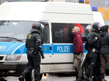 Disturbios en Berlín