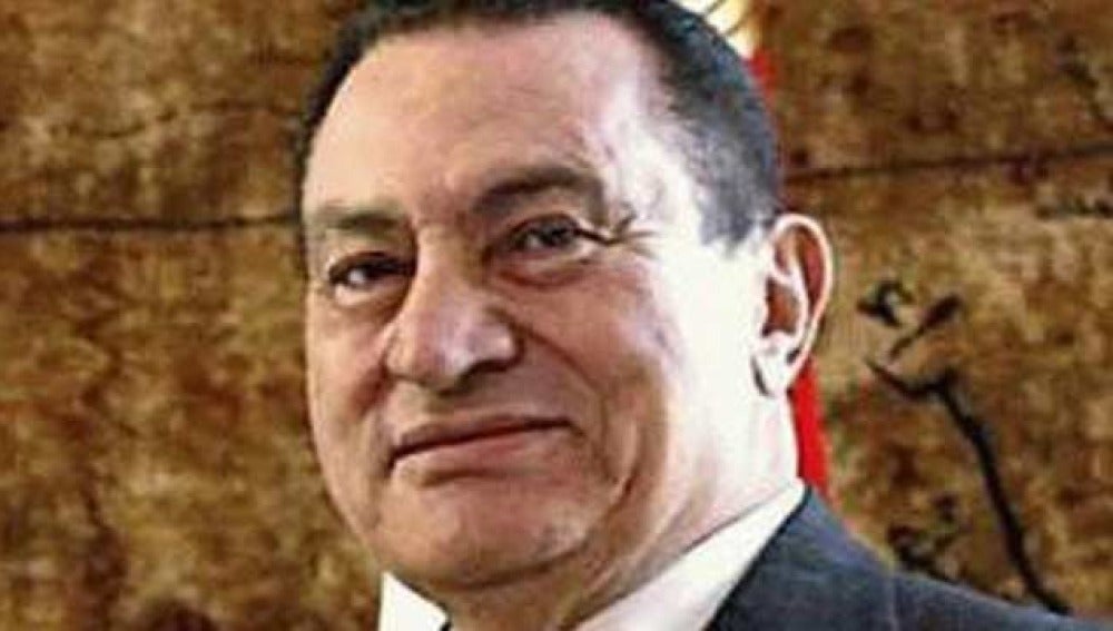 Hosni Mubarak, presidente de EgiptoMubarak