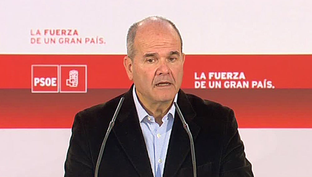 Manuel Chaves en un mitin