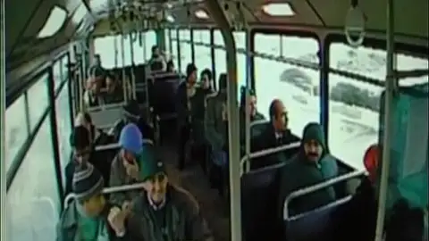 Autobús siniestrado en Turquía Autobús siniestrado en Turquía