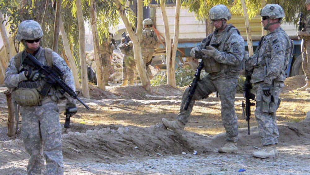 Tropas estadounidenses en Kandahar