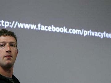 Mark Zuckerberg, preocupado por su privacidad.