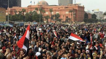 Multitud en Egipto