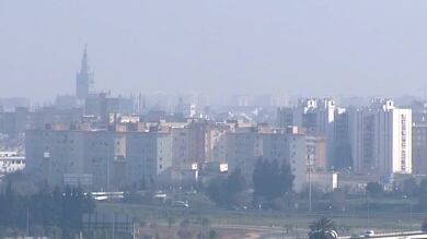 Cierran el tráfico en el centro de Sevilla para frenar la contaminación