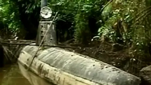 Submarino de la droga en Colombia Submarino de la droga en Colombia