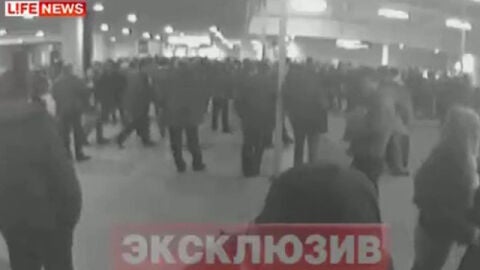 Im&aacute;genes del atentado en Mosc&uacute;