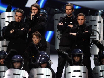 El grupo de Take That al completo El grupo de Take That al completo
