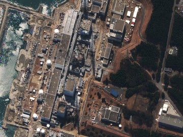 Los cuatro reactores más afectados de la central de Fukushima