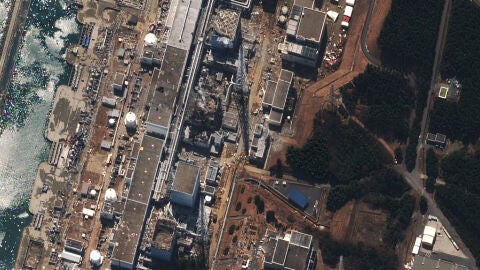 Los cuatro reactores m&aacute;s afectados de la central de Fukushima