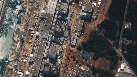 Los cuatro reactores más afectados de la central de Fukushima Los cuatro reactores más afectados de la central de Fukushima