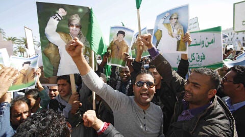 Libia arde contra Mubarak