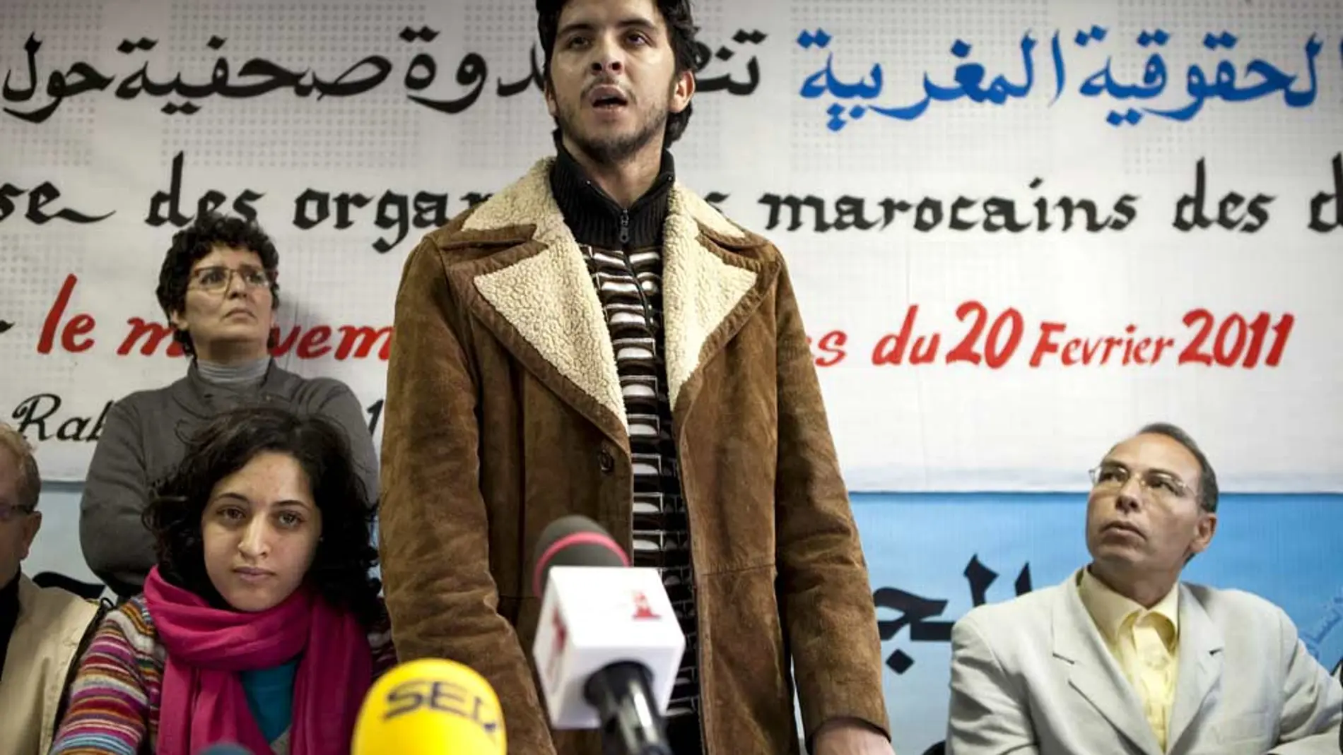 Uno de los creadores del movimiento '20 de Febrero' Uno de los creadores del movimiento '20 de Febrero'