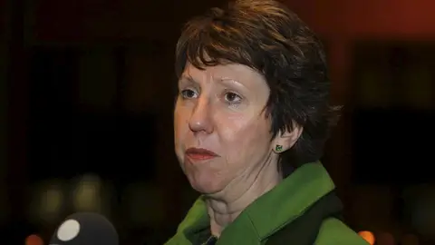 La responsable de Política Exterior de la UE, Catherine Ashton La responsable de Política Exterior de la UE, Catherine Ashton
