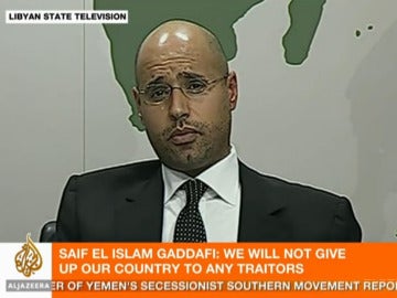 Saif Al Islam Gadafi, hijo de Gadafi