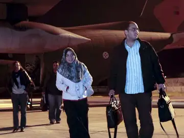 Evacuación de personas en Libia Evacuación de personas en Libia