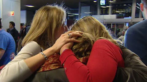 Espa&ntilde;oles procedentes de Libia aterrizan en Madrid