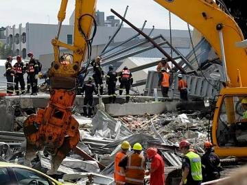 Labores de rescate en el terremoto de Nueva Zelanda