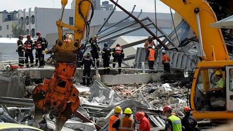 Labores de rescate en el terremoto de Nueva Zelanda