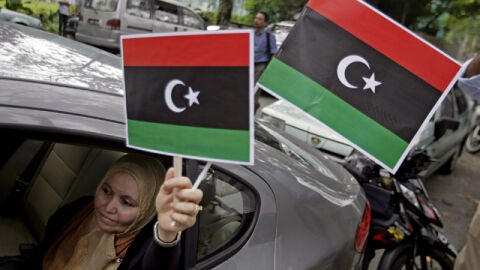 Revueltas en Libia contra Gadafi