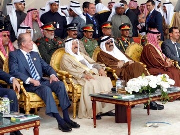 El Rey arropa a Kuwait en el 50 aniversario de su independencia