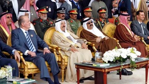 El Rey arropa a Kuwait en el 50 aniversario de su independencia
