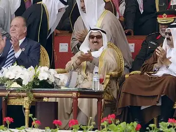 El rey Don Juan Carlos, en Kuwait El rey Don Juan Carlos, en Kuwait