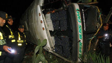 Accidente de autobús en Perú