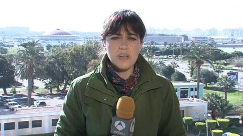 Susana Rom&aacute;n, en Libia