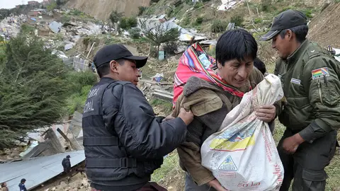 Más de 800 casas destruidas en Bolivia Más de 800 casas destruidas en Bolivia