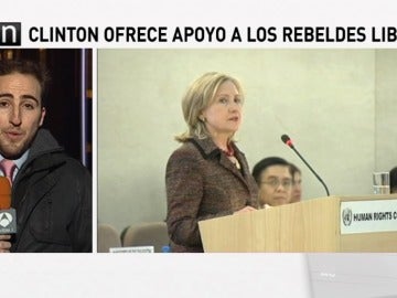 Hillary Clinton en Ginebra