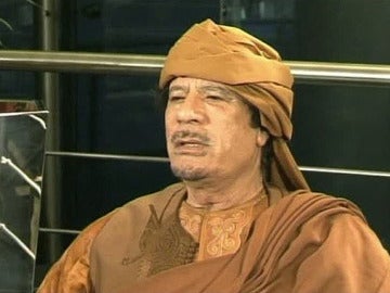 Gadafi dice que no hay manifestaciones en su contra