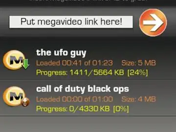 Megavideo, en Android. Megavideo, en Android.