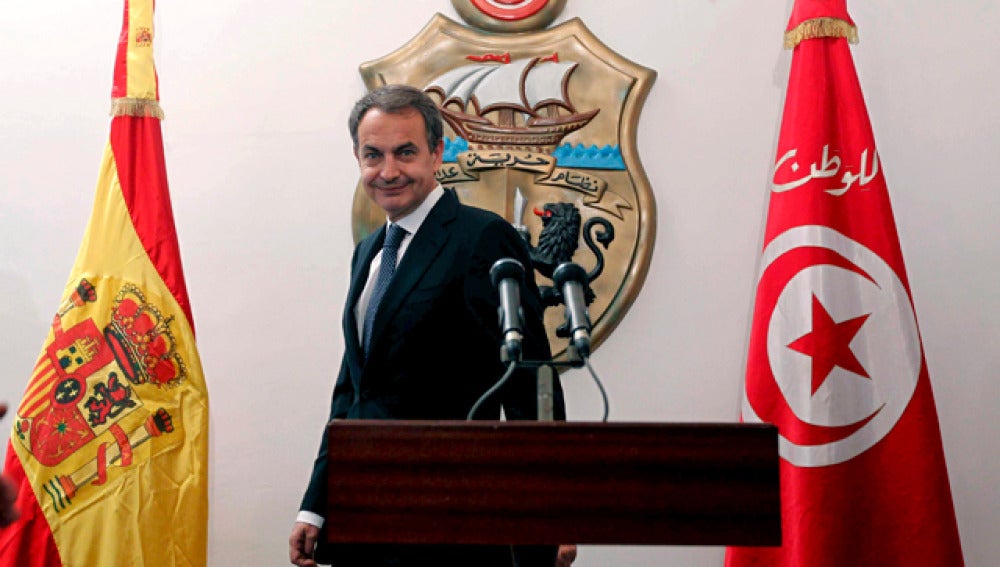 Zapatero, en su visita a Túnez