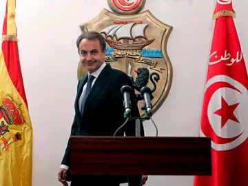 Zapatero, en su visita a Túnez Zapatero, en su visita a Túnez