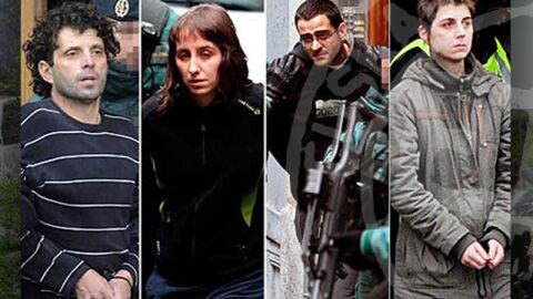 Los cuatro etarras detenidos