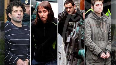 Los etarras detenidos confiesan su participación en dieciséis atentados