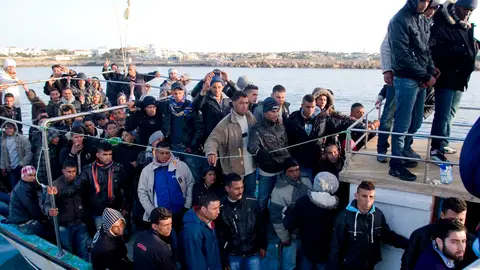 Inmigrantes procedentes de Túnez Inmigrantes procedentes de Túnez