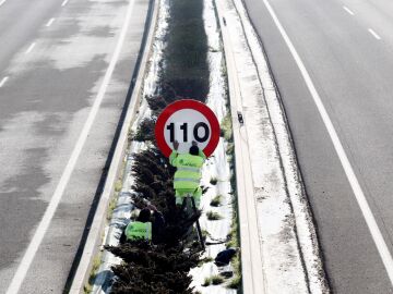Un operario de Obras Públicas del Gobierno de Navarra modifica a 110 kilómetros/hora Un operario de Obras Públicas del Gobierno de Navarra modifica a 110 kilómetros/hora
