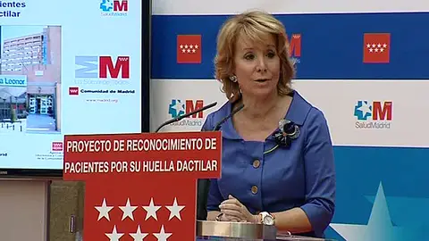 La vuelta de Esperanza Aguirre La vuelta de Esperanza Aguirre