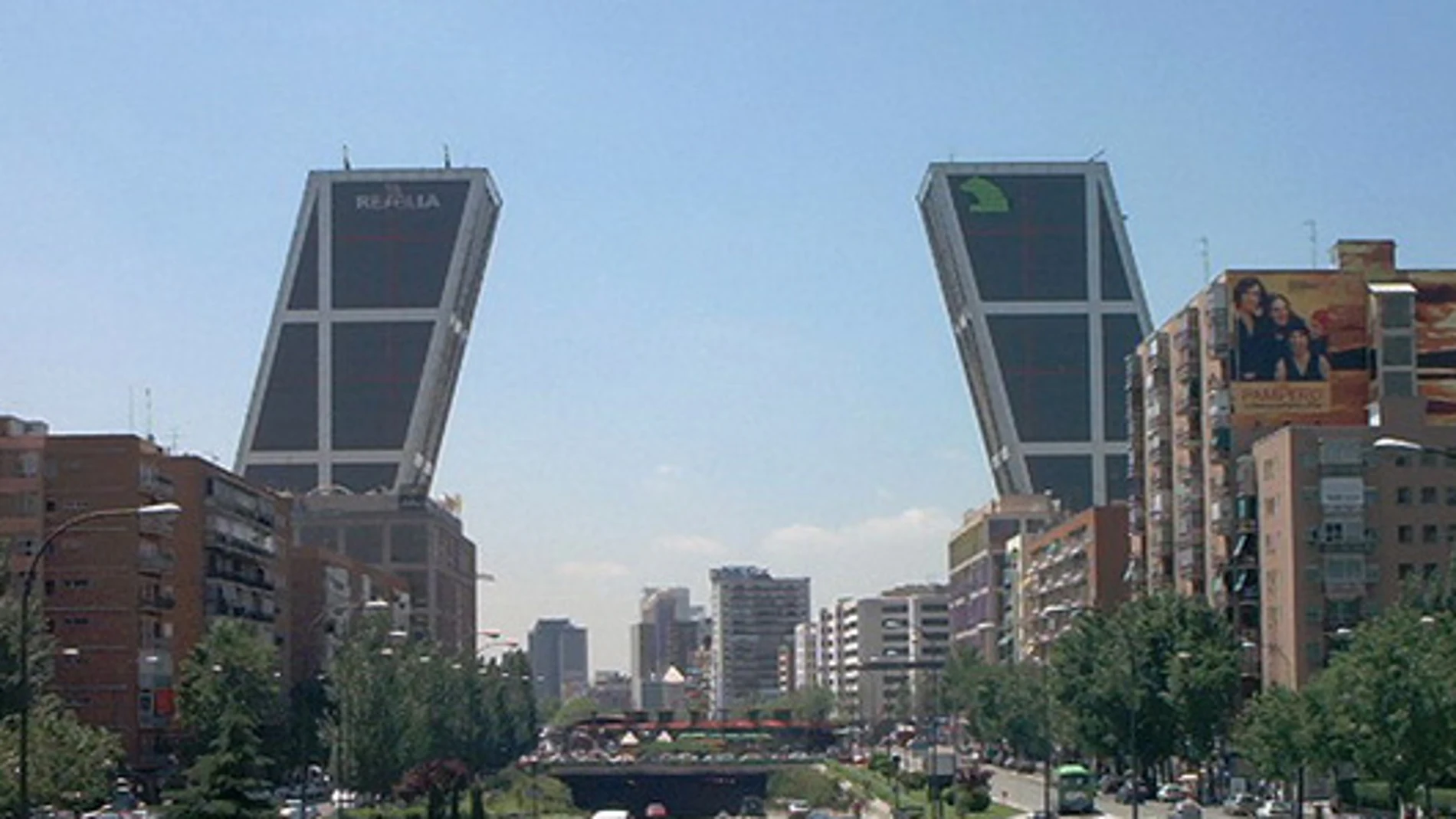 Las torres Kio de la Castellana de Madrid Las torres Kio de la Castellana de Madrid