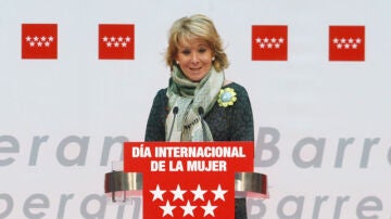 Aguirre, en el acto institucional de conmemoración del Día de la Mujer