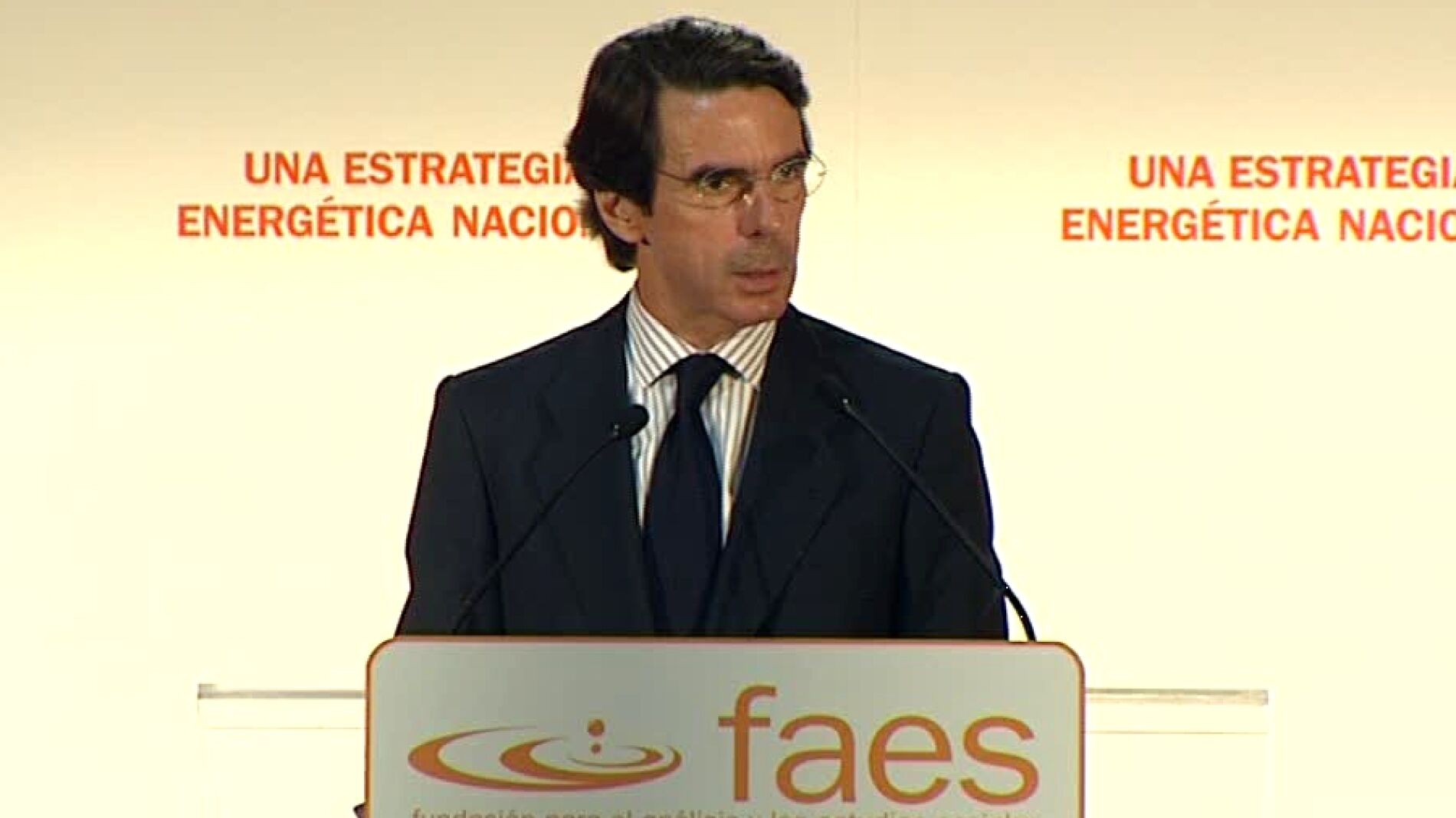 Jose Maria Aznar presidente de faes