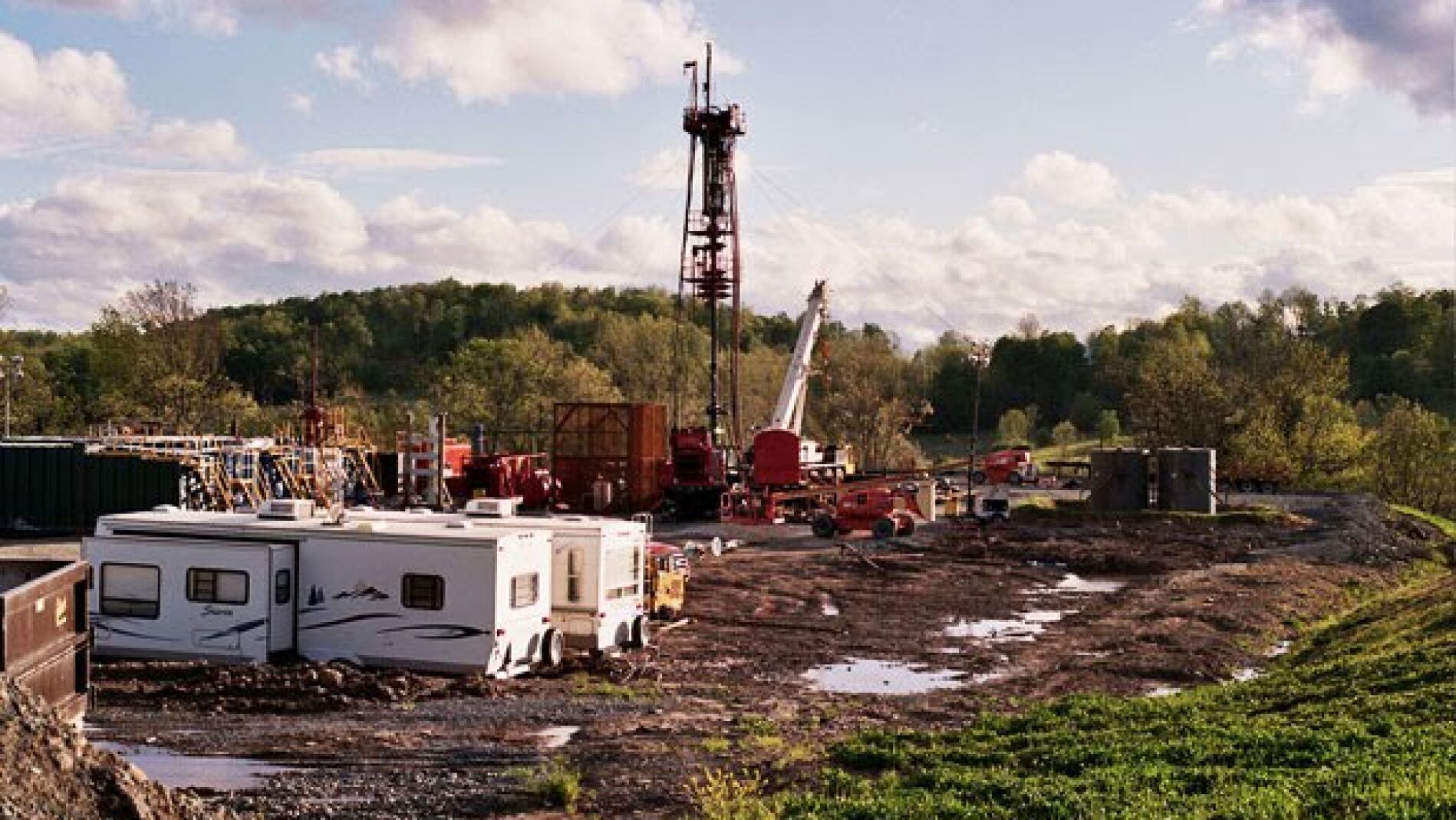 Instalaciones de la petrolera Talism&aacute;n