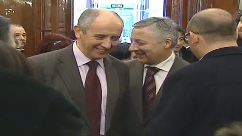 José Blanco junto a Josu Erkoreka José Blanco junto a Josu Erkoreka