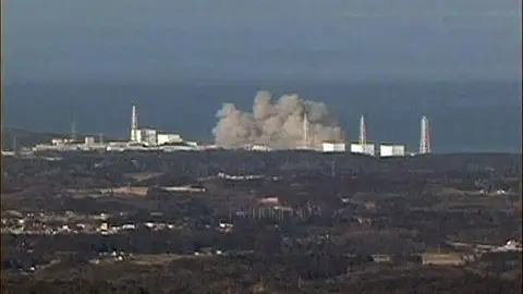 Explosión en la central de Fukushima Explosión en la central de Fukushima