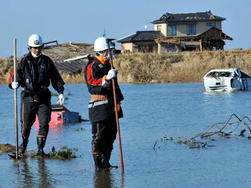 La región de Miyagi desapareció bajo el agua La región de Miyagi desapareció bajo el agua