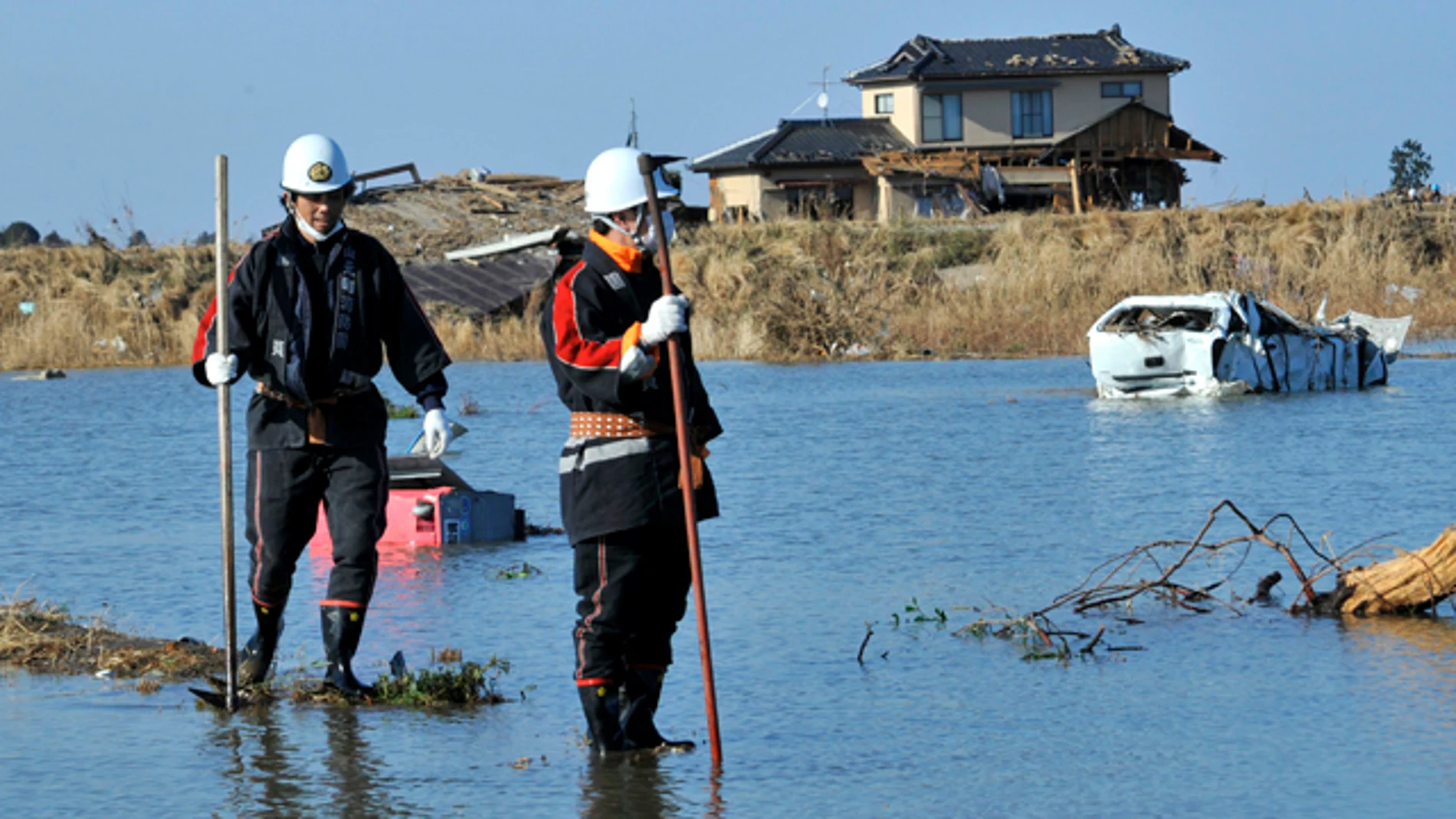 La región de Miyagi desapareció bajo el agua La región de Miyagi desapareció bajo el agua