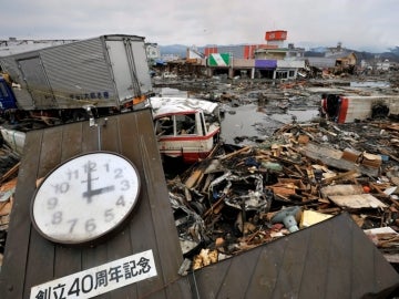 Ciudad destruida por el terremoto de Marzo 2011